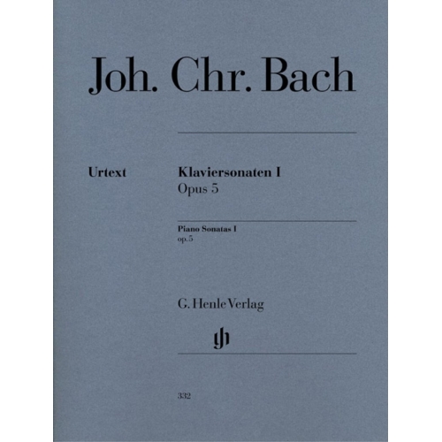 Bach, J.C - Piano Sonatas Volume 1 op. 5