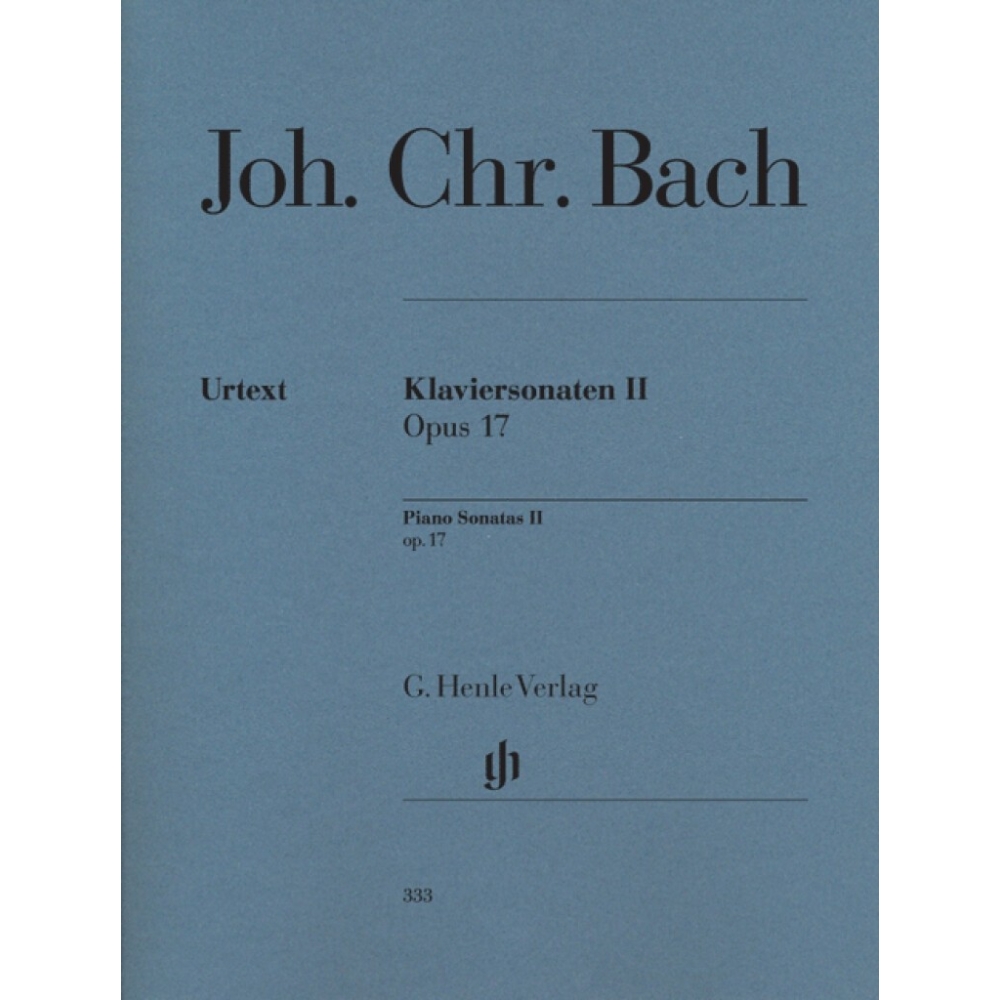 Bach, J.C - Piano Sonatas Volume 2 op. 17