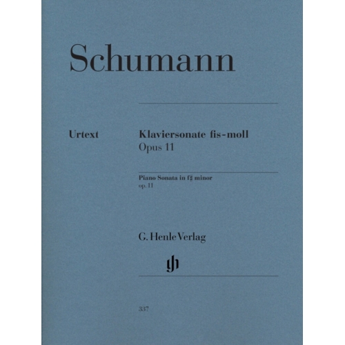 Schumann, Robert - Piano Sonata in f sharp minor op. 11