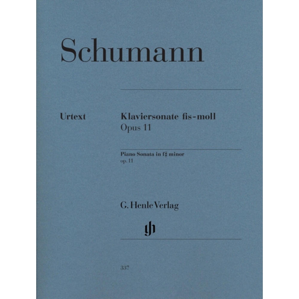 Schumann, Robert - Piano Sonata f sharp minor op. 11 