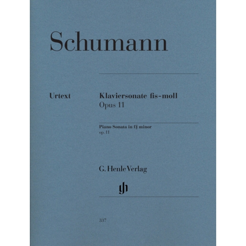 Schumann, Robert - Piano Sonata f sharp minor op. 11 