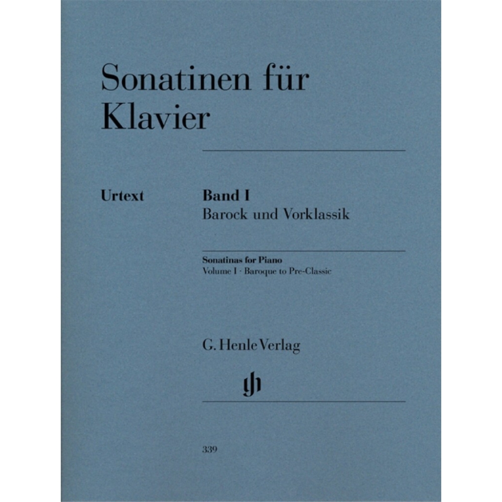 Sonatinas for Piano (Baroque to Pre-Classic) Vol. 1