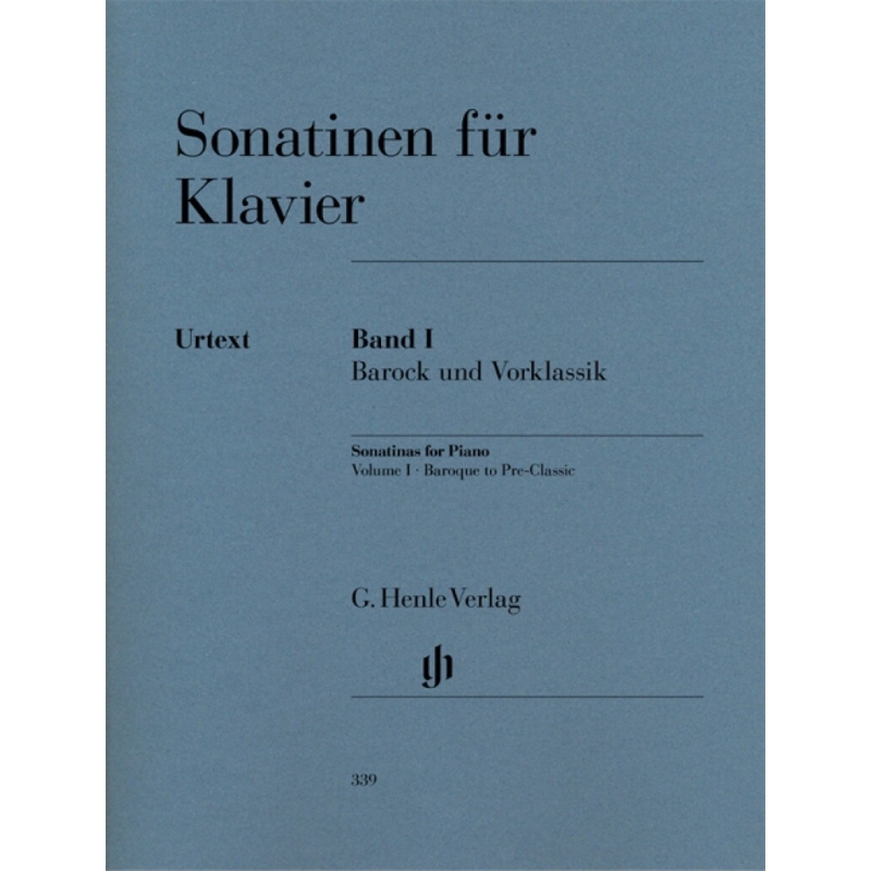 Sonatinas for Piano (Baroque to Pre-Classic) Vol. 1