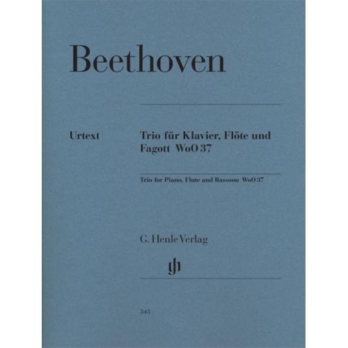 Beethoven, L.v - Trio for Piano, Flute and Bassoon WoO 37