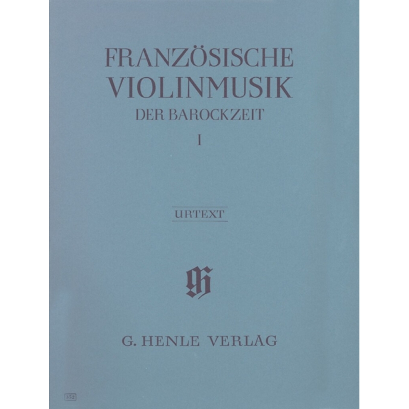 French Violin Music of the Baroque Era, Volume 1