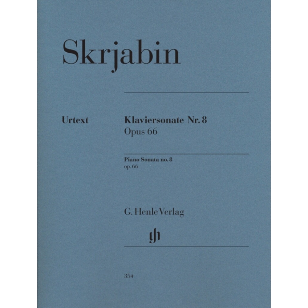 Scriabin, Alexander Nikolayevich - Piano Sonata No. 8 op. 66 