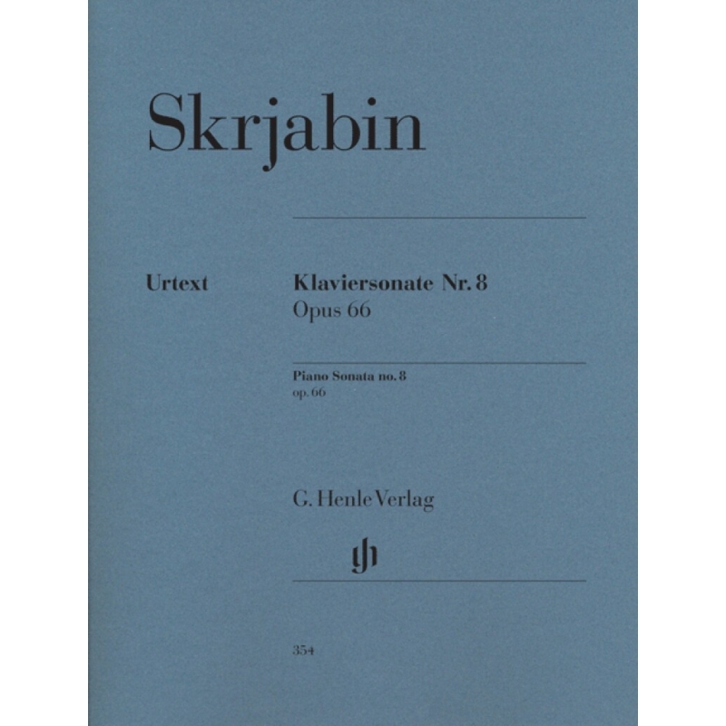 Scriabin, Alexander Nikolayevich - Piano Sonata No. 8 op. 66 