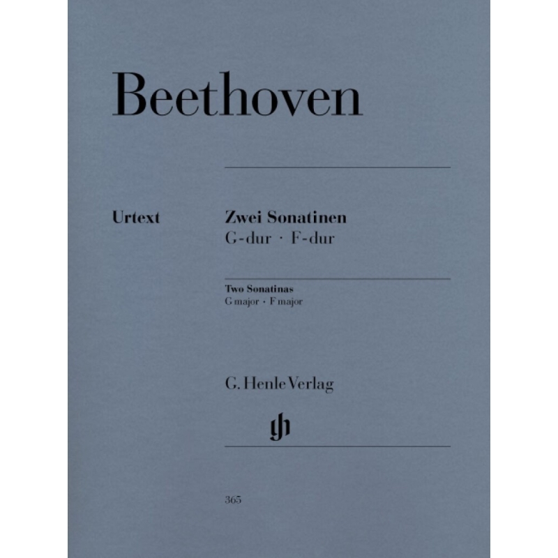 Beethoven, Ludwig van - 2 Sonatinas for Piano F major and G major Anh. 5 