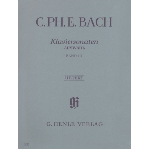 Bach, C.P.E - Piano Sonatas Selection Volume 3