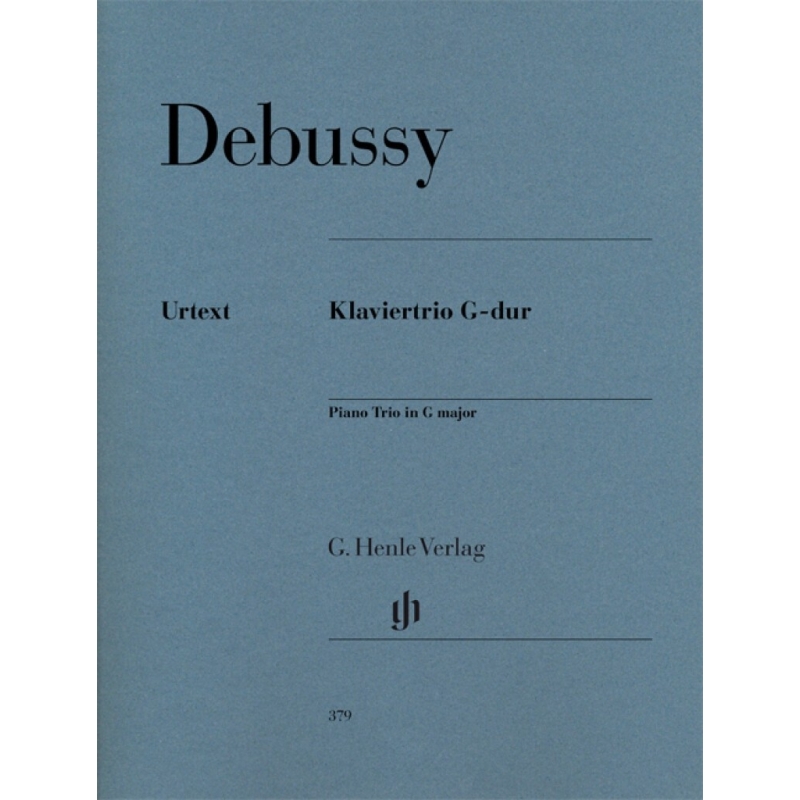 Debussy, Claude - Piano Trio in G (First Edition) 