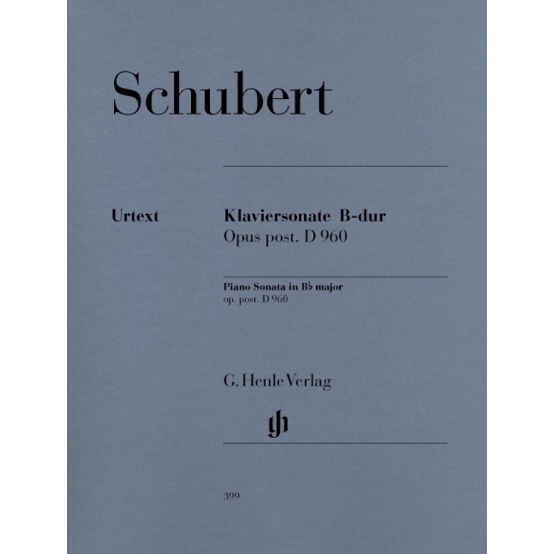 Schubert, Franz - Piano Sonata in B flat major op. post. D 960