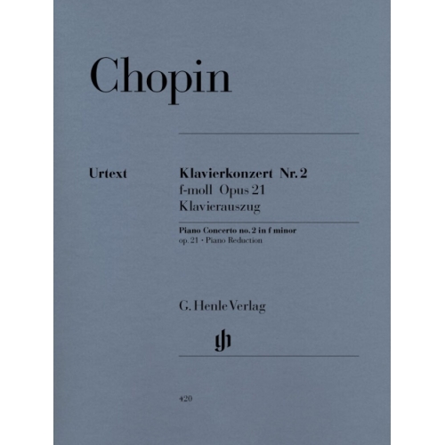 Chopin, Frédéric - Piano Concerto No. 2 in f minor op. 21