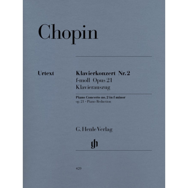 Chopin, Frédéric - Piano Concerto No. 2 in f minor op. 21