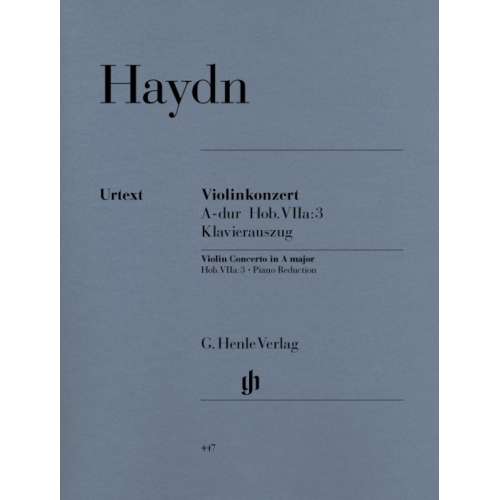 Haydn, Joseph - Violin Concerto in A major Hob. VIIa:3