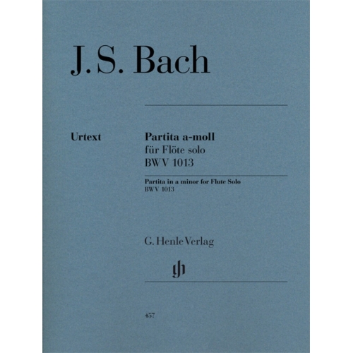 Bach, J.S - Partita in a minor for Flute Solo BWV 1013