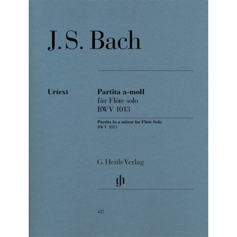 Bach, J.S - Partita in a minor for Flute Solo BWV 1013