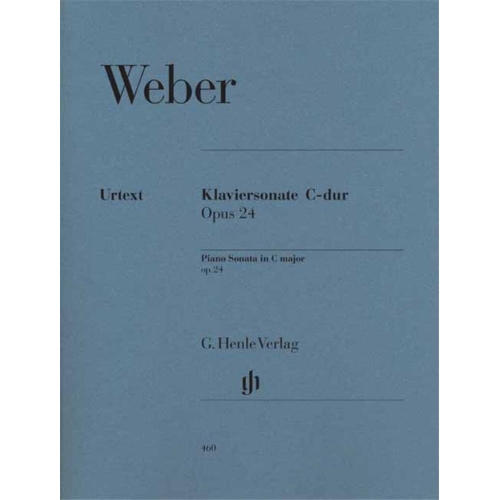 Weber, Carl Maria von - Piano Sonata in C major op. 24