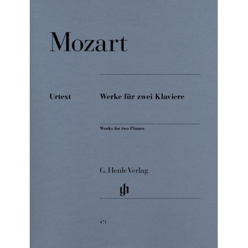 Mozart, Wolfgang Amadeus - Works for two Pianos 