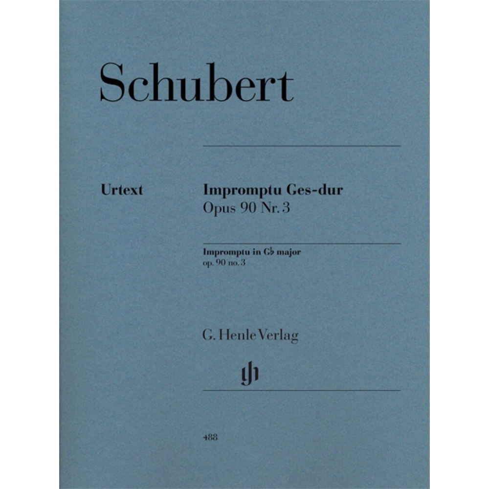 Schubert, Franz - Impromptu G flat major op. 90/3 D 899 