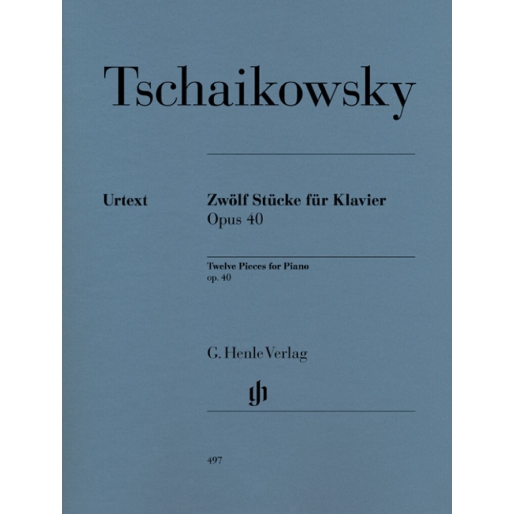 Tchaikovsky, Peter Iljitsch - Twelve Piano Pieces op. 40 