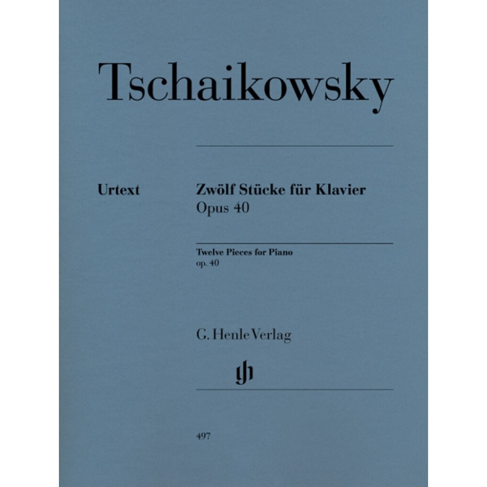 Tchaikovsky, Peter I - 12 Piano Pieces op. 40