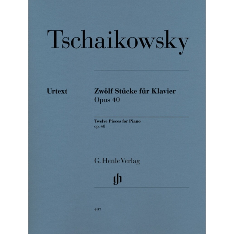 Tchaikovsky, Peter Iljitsch - Twelve Piano Pieces op. 40 
