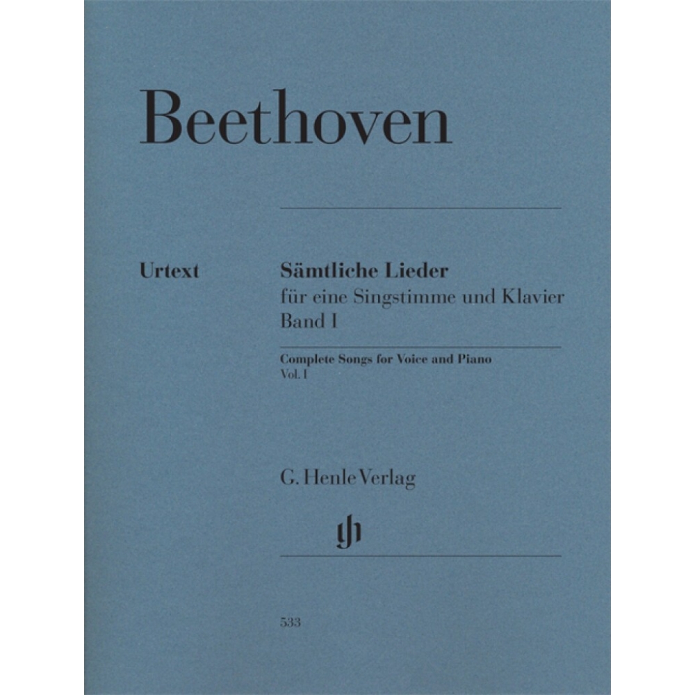 Beethoven, L.v - Complete Songs for Voice and Piano, Volume 1