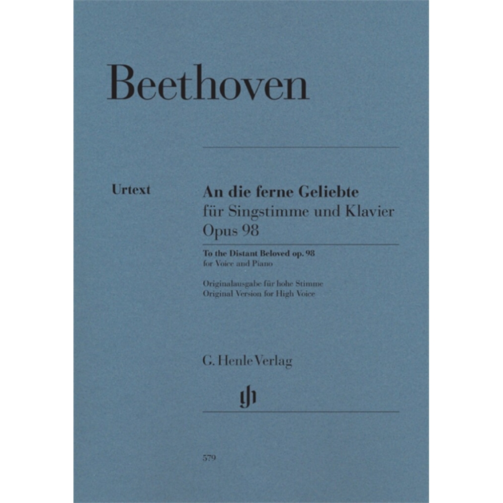 Beethoven, Ludwig van - An die ferne Geliebte op. 98 