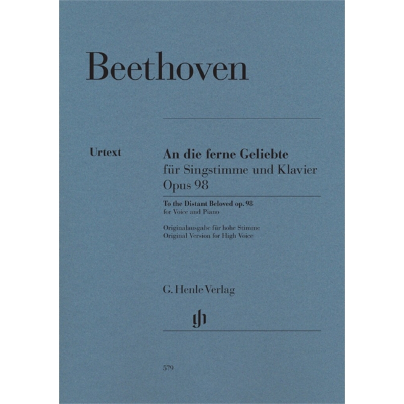 Beethoven, Ludwig van - An die ferne Geliebte op. 98 