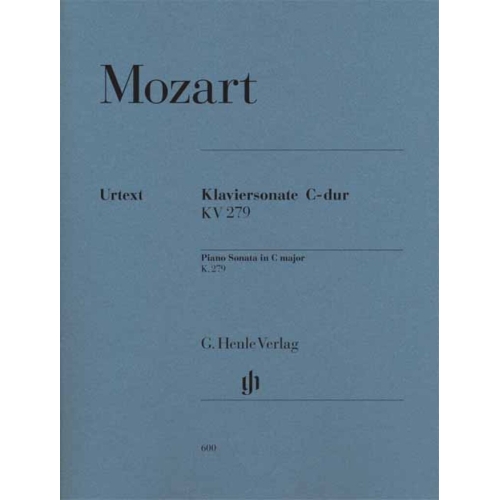 Mozart, W.A - Piano Sonata in C major K. 279 (189d)