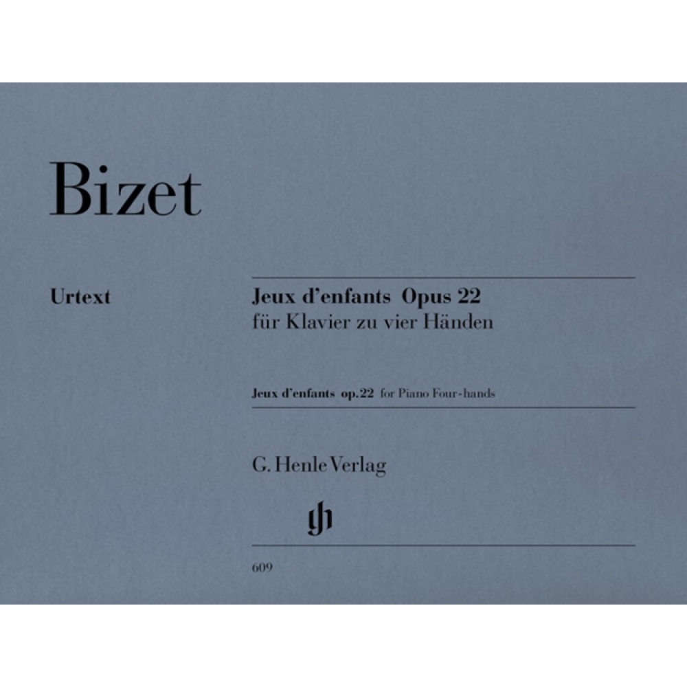 Bizet, Georges - Jeux d'enfants op. 22 for Piano Four-hands