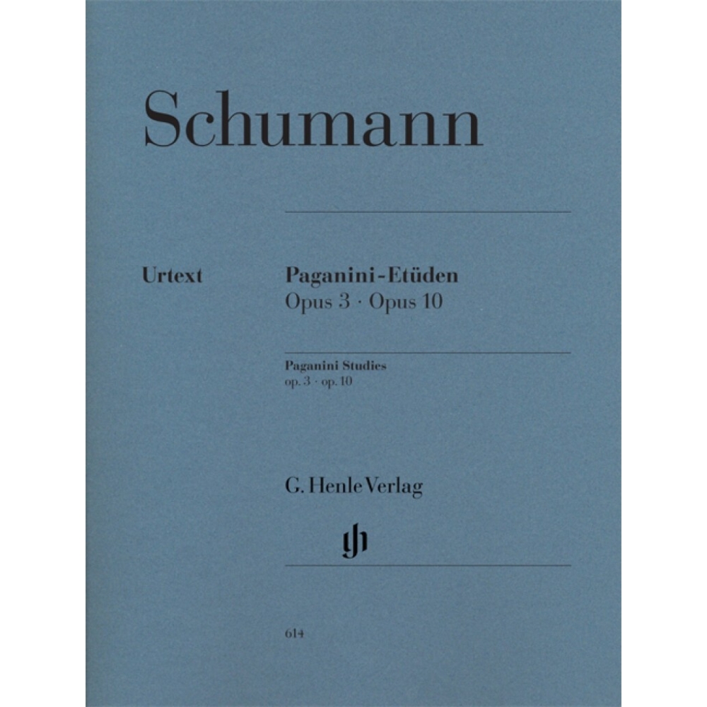 Schumann, Robert - Paganini-Studies op. 3 und 10 