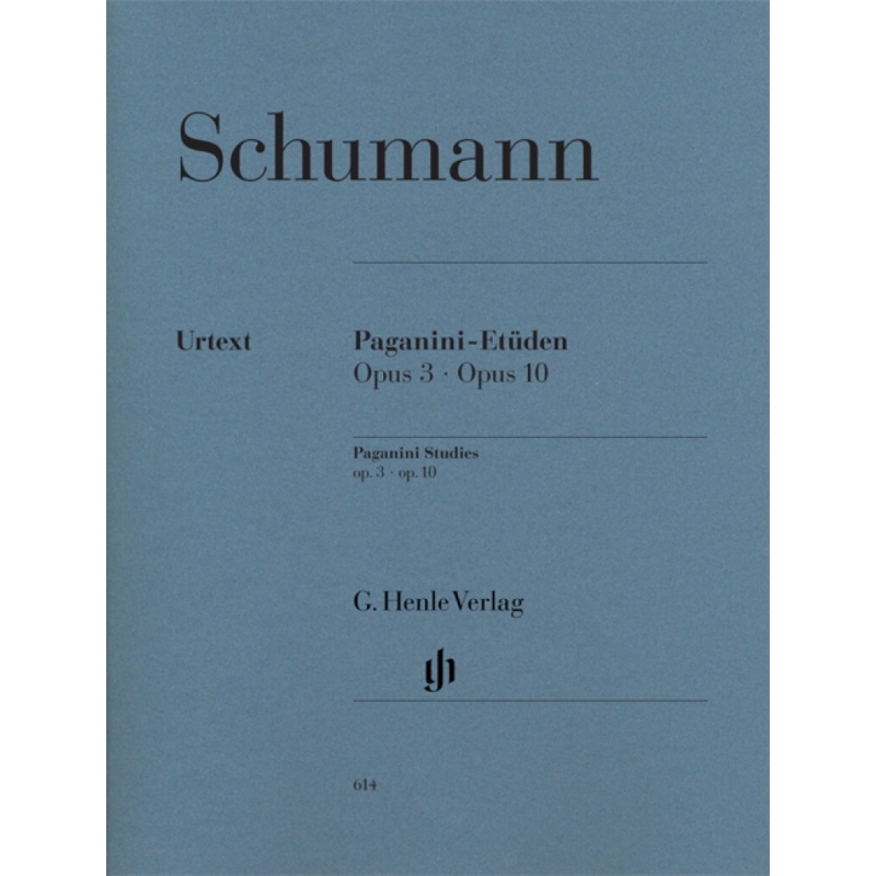 Schumann, Robert - Paganini-Studies op. 3 und 10 