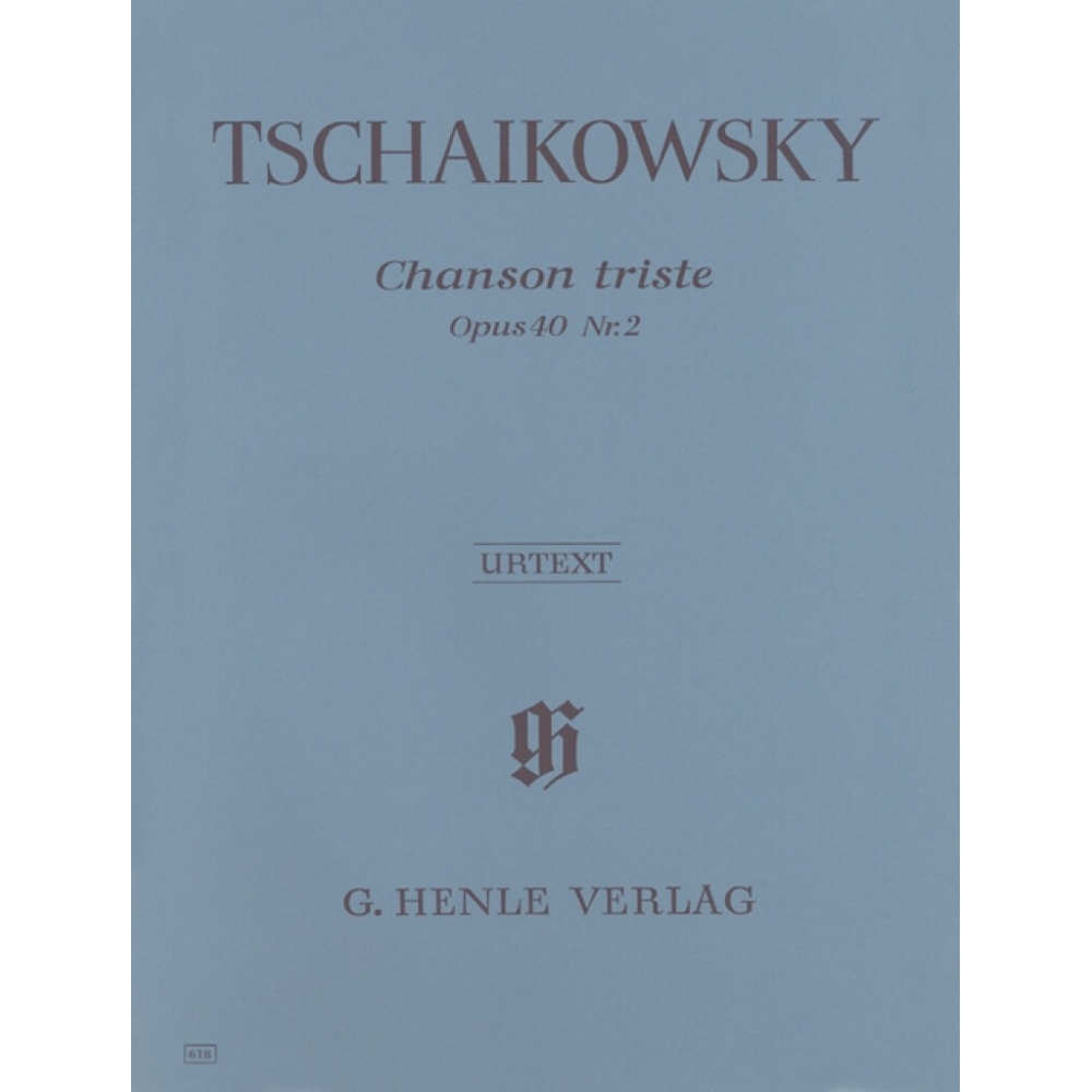 Tchaikovsky, Peter Iljitsch - Chanson triste op. 40/2 