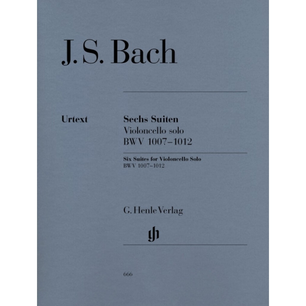 Bach, J.S - 6 Suites for Violoncello solo BWV 1007-1012 