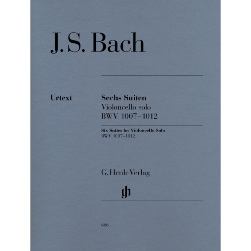 Bach, J.S - 6 Suites for Violoncello solo BWV 1007-1012 
