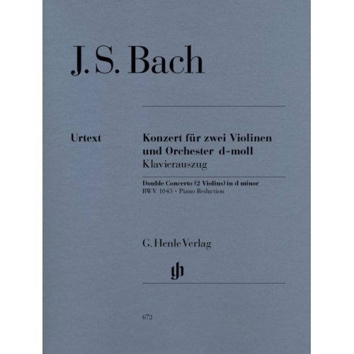 Bach, J.S - Concerto for 2 Violins in d minor BWV 1043