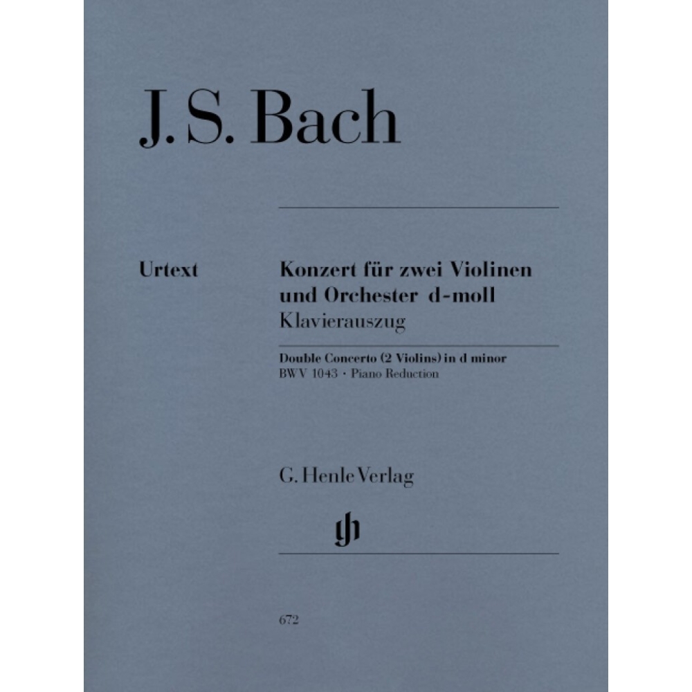 Bach, J.S - Concerto for 2 Violins and Orchestra d minor BWV 1043 
