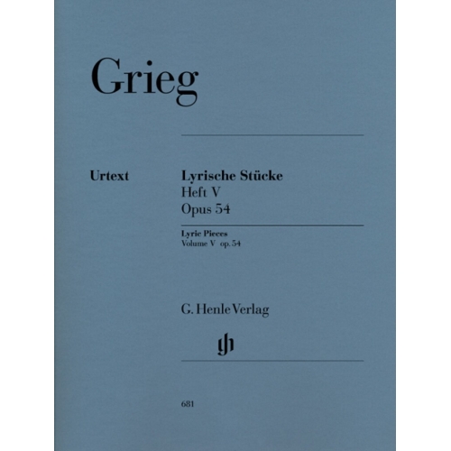 Grieg, Edvard - Lyric Pieces Volume 5, op. 54