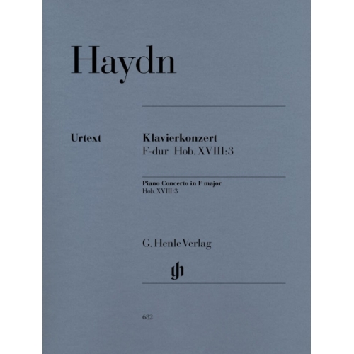 Haydn, Joseph - Concerto for Piano (Harpsichord) and Orchestra F major Hob. XVIII:3 
