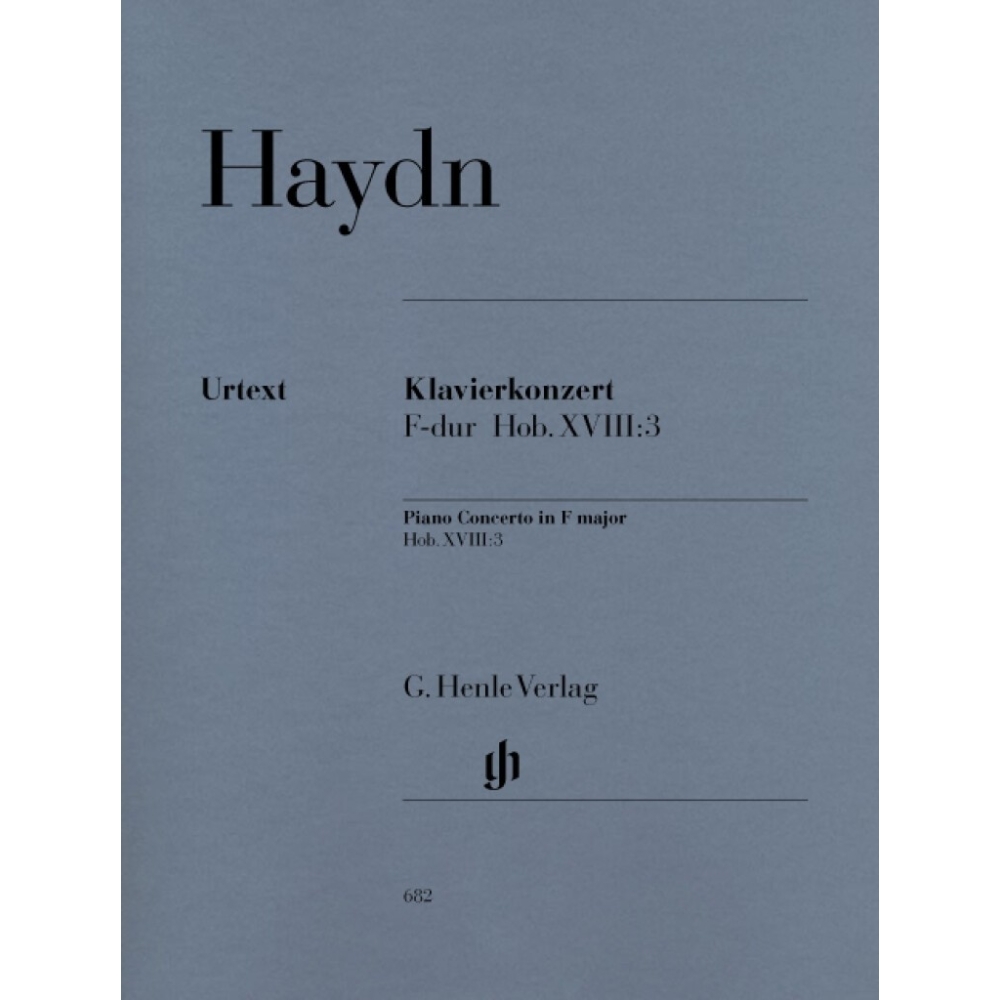 Haydn, Joseph - Concerto for Piano (Harpsichord) and Orchestra F major Hob. XVIII:3 