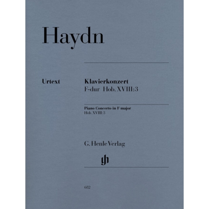 Haydn, Joseph - Concerto for Piano (Harpsichord) and Orchestra inF major Hob. XVIII:3