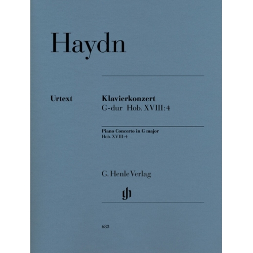 Haydn, Joseph - Concerto for Piano (Harpsichord) and Orchestra in G major Hob. XVIII:4