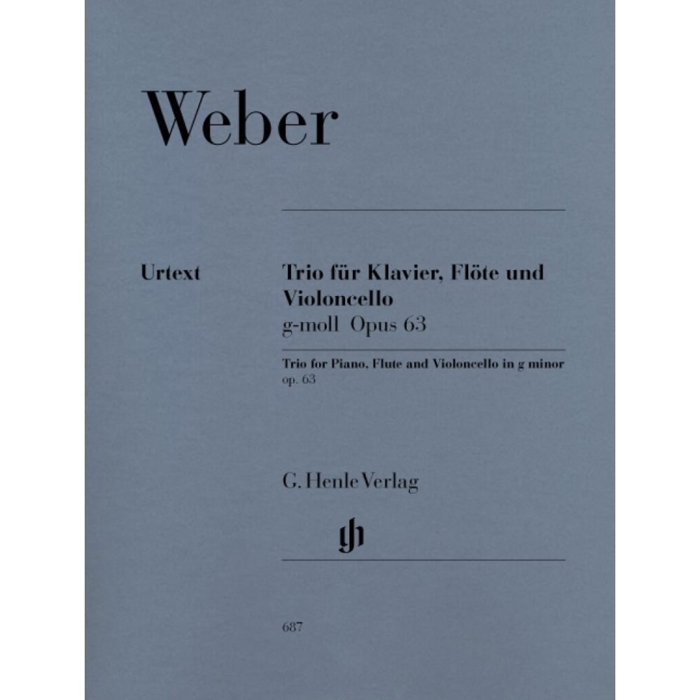 Weber, Carl Maria von - Trio g minor op. 63 