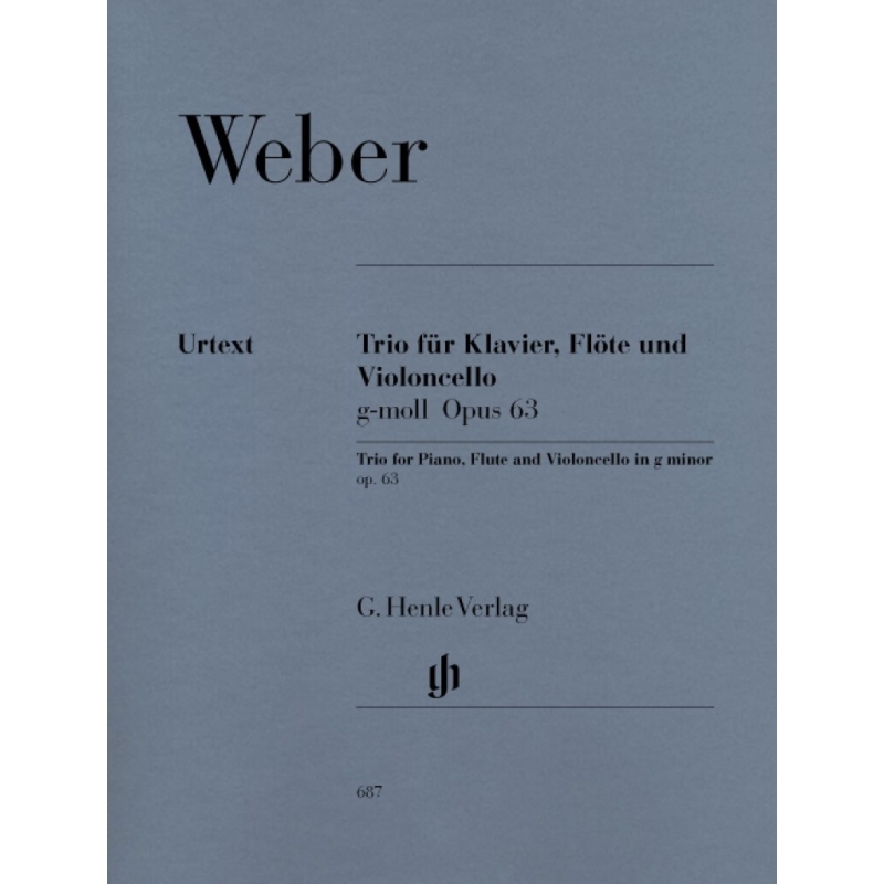 Weber, Carl Maria von - Trio g minor op. 63 