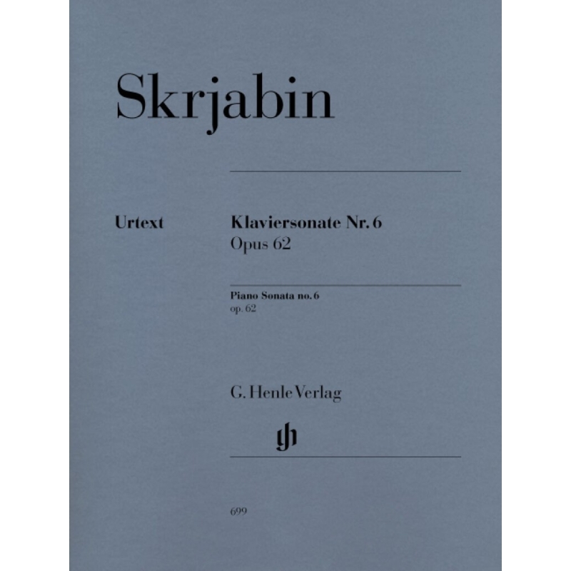 Scriabin, Alexander Nikolayevich - Sonata for Piano No. 6 op. 62