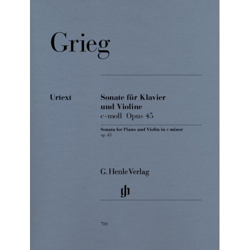 Grieg, Edvard - Sonata for Piano and Violin in c minor op. 45