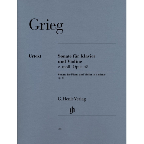 Grieg, Edvard - Violin Sonata c minor op. 45 