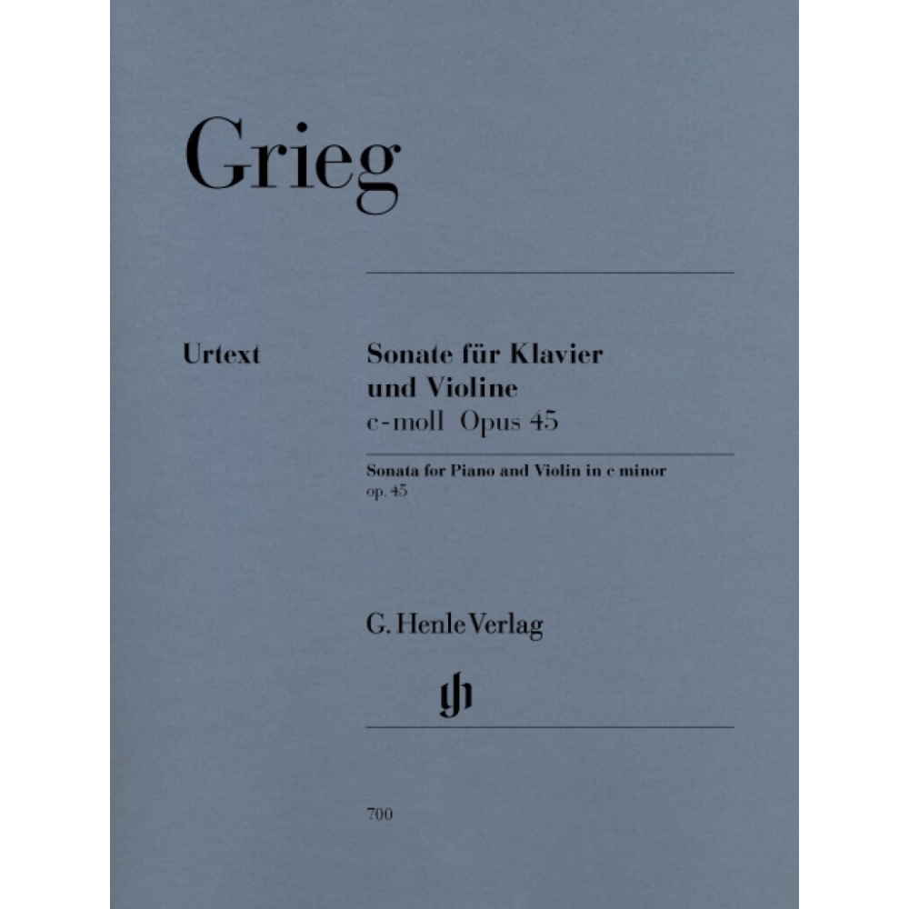 Grieg, Edvard - Violin Sonata c minor op. 45 