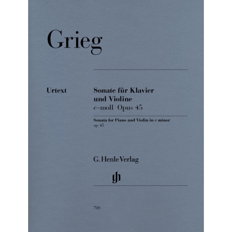Grieg, Edvard - Violin Sonata c minor op. 45 